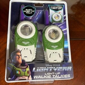 Brand New Disney Pixar Buzz Lightyear Light-Up Walkie Talkies